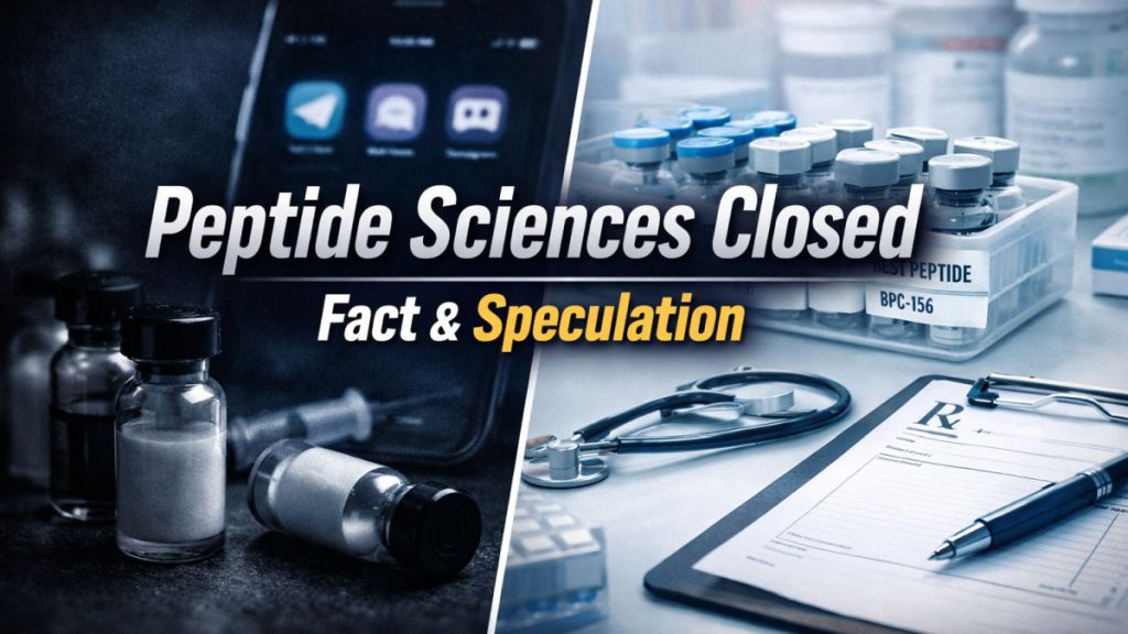 peptide sciences closed